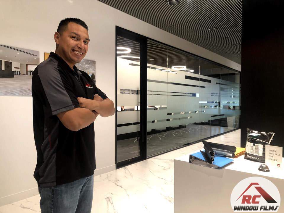 Frosted film - decorative window film