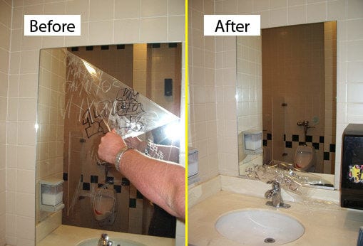 Anti-Graffiti RC Window Films
