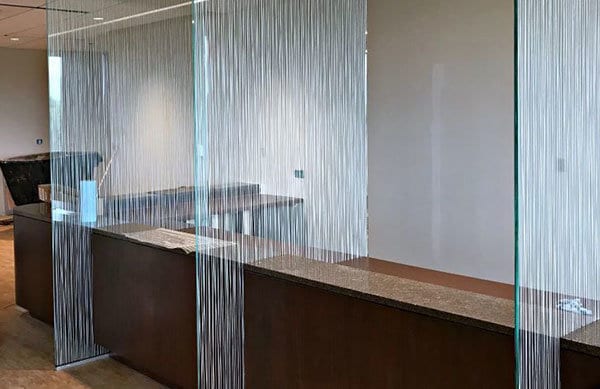 Decorative window film for office